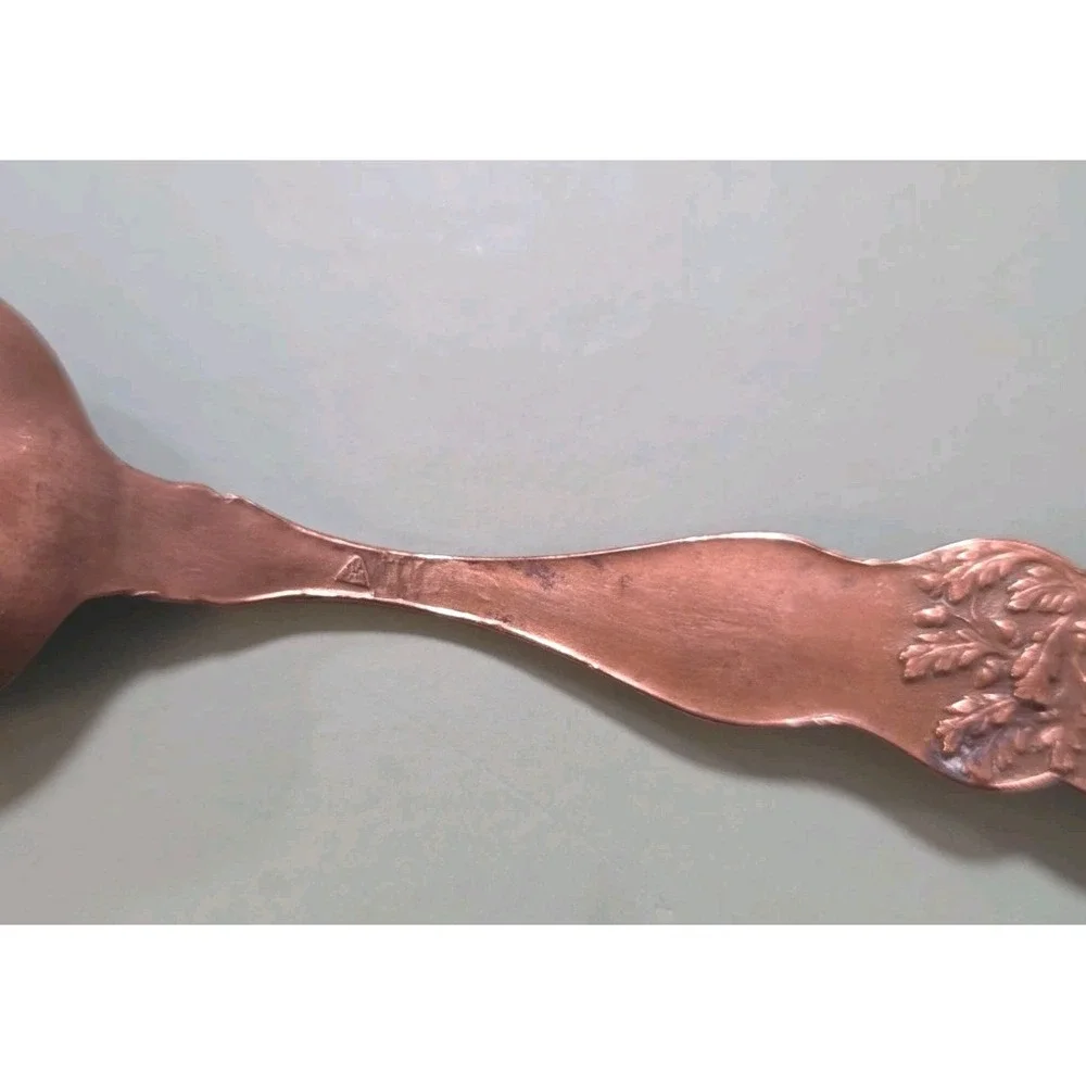Vintage Joseph Mayer & Bros. Copper Mt. Tahoma Souvenir Spoon